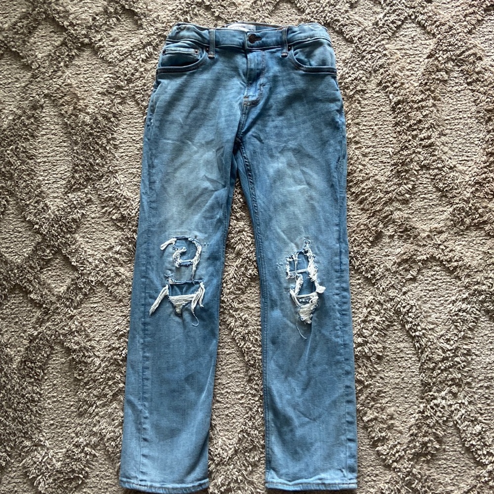 Abercrombie kids straight jeans